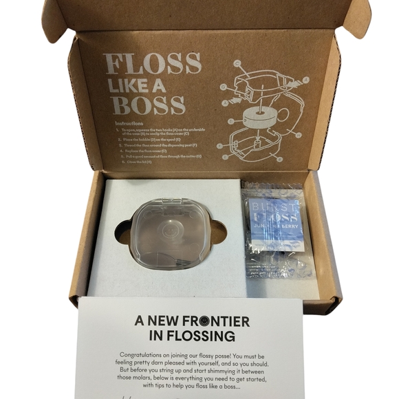 Floss Dispenser - Blue - Picture 2 of 3